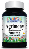 BUY 1 GET 2 FREE Agrimony 900mg 90 Capsules