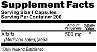 BUY 1 GET 2 FREE AlfAlfa 500mg 200 Capsules
