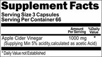 BUY 1 GET 2 FREE  Apple Cider Vinegar 1000mg 200 Capsules