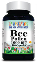 BUY 1 GET 2 FREE Bee Pollen 1000mg 100 or 200 Capsules