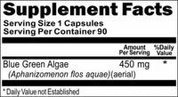 BUY 1 GET 2 FREE Blue Green Algae 450mg 90 Capsules