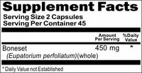 BUY 1 GET 2 FREE Boneset 450mg 90 Capsules