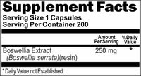 BUY 1 GET 2 FREE Boswellia Extract 250mg 200 Capsules