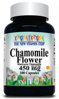 BUY 1 GET 2 FREE Chamomile Flower 450mg 100 Capsules