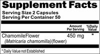 BUY 1 GET 2 FREE Chamomile Flower 450mg 100 Capsules