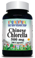 BUY 1 GET 2 FREE Chinese Chlorella 500mg 200 Capsules