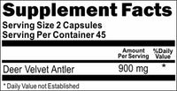 BUY 1 GET 2 FREE Deer Velvet Antler 900mg 180 Capsules