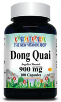 BUY 1 GET 2 FREE Dong Quai 900mg 100 or 200 Capsules