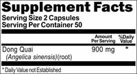 BUY 1 GET 2 FREE Dong Quai 900mg 100 or 200 Capsules