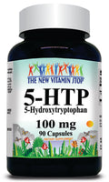 BUY 1 GET 2 FREE 5-HTP 100mg 90 or 180 Capsules