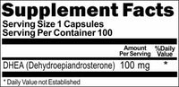BUY 1 GET 2 FREE DHEA 100mg 100 or 200 Capsules