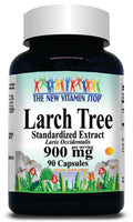 BUY 1 GET 2 FREE Larch Tree Extract 900mg 90 or 180 Capsules