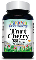 BUY 1 GET 2 FREE Tart Cherry 500mg 90 or 180 Capsules