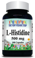 BUY 1 GET 2 FREE L-Histidine 500mg 100 Capsules