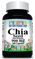 BUY 1 GET 2 FREE Chia Seed 900mg 100 Capsules