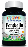 BUY 1 GET 2 FREE Forskolin Extract 250mg 90 or 180 Capsules