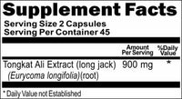 BUY 1 GET 2 FREE Tongkat Ali Extract 900mg 90 or 180 Capsules