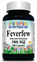 BUY 1 GET 2 FREE Feverfew 380mg 200 Capsules