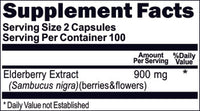 BUY 1 GET 2 FREE Elderberry Extract 900mg 200 Capsules