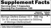 BUY 1 GET 2 FREE Moringa Oleifera Extract Equivalent 5000mg 180 Capsules