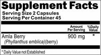 BUY 1 GET 2 FREE Amla Berry 900mg 90 Capsules