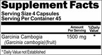 BUY 1 GET 2 FREE Garcinia Cambogia 1500mg 180 Capsules