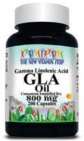 BUY 1 GET 2 FREE GLA (Gamma Linolenic Acid) 800mg 200 Capsules
