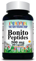 BUY 1 GET 2 FREE Bonito Peptides 500mg 100 or 200 Capsules