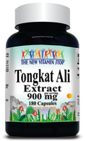 BUY 1 GET 2 FREE Tongkat Ali Extract 900mg 90 or 180 Capsules