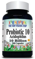 BUY 1 GET 2 FREE Probiotic 10 2000mg 100 or 200 Capsules