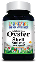 BUY 1 GET 2 FREE Oyster Shell 500mg 200 Capsules