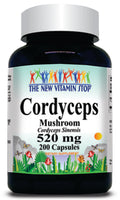 BUY 1 GET 2 FREE Cordyceps 520mg 200 Capsules