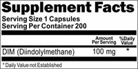BUY 1 GET 2 FREE DIM 100mg 200 Capsules
