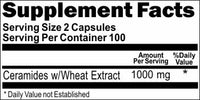 BUY 1 GET 2 FREE Ceramides with Wheat Extract 1000mg 200 Capsules