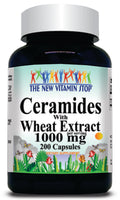 BUY 1 GET 2 FREE Ceramides with Wheat Extract 1000mg 200 Capsules