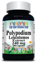 BUY 1 GET 2 FREE Polypodium Leucotomos Extract 240mg 100 or 200 Capsules