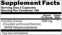 BUY 1 GET 2 FREE Corydalis Extract DHCB 1000mg 200 Capsules