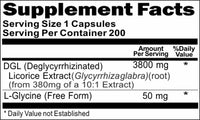 BUY 1 GET 2 FREE DGL Licorice Extract 3800mg 200 Capsules