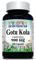BUY 1 GET 2 FREE Gotu Kola 900mg 100 Capsules
