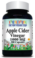 BUY 1 GET 2 FREE  Apple Cider Vinegar 1000mg 200 Capsules