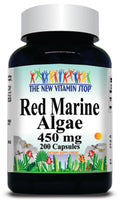 BUY 1 GET 2 FREE Red Marine Algae 450mg 100 or 200 Capsules