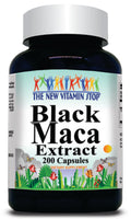 BUY 1 GET 2 FREE Black Maca Extract Equivalent 1600mg 200 Capsules