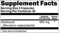 BUY 1 GET 2 FREE Horehound 900mg 90 Capsules