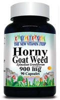 BUY 1 GET 2 FREE Horny Goat Weed 900mg 90 or 180 Capsules