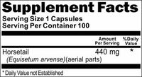 BUY 1 GET 2 FREE Horsetail 440mg 100 Capsules
