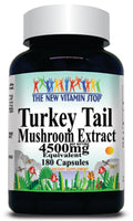 BUY 1 GET 2 FREE Turkey Tail Mushroom Extract 4500mg 90 or 180 Capsules