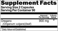 BUY 1 GET 2 FREE Oregano 900mg 180 Capsules