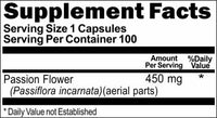 BUY 1 GET 2 FREE Passion Flower 450mg 100 Capsules