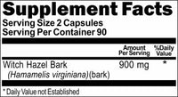 BUY 1 GET 2 FREE Witch Hazel Bark 900mg 180 Capsules