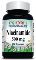 BUY 1 GET 2 FREE Niacinamide 500mg 200 Capsules